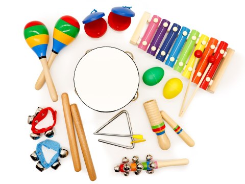 Zestaw muzyczny 10 instrumentów + plecak ECOTOYS Zestaw muzyczny 10 instrumentów + plecak ECOTOYS