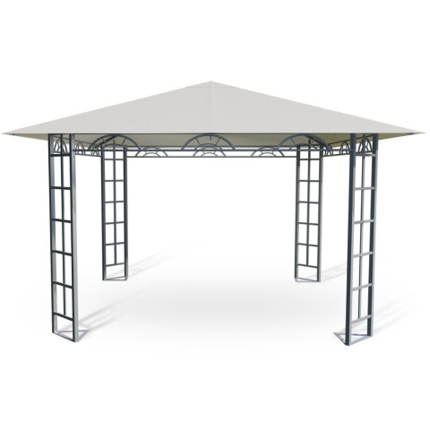Beżowy pawilon ogrodowy 3x3m 4934 Beżowy pawilon ogrodowy 3x3m 4934