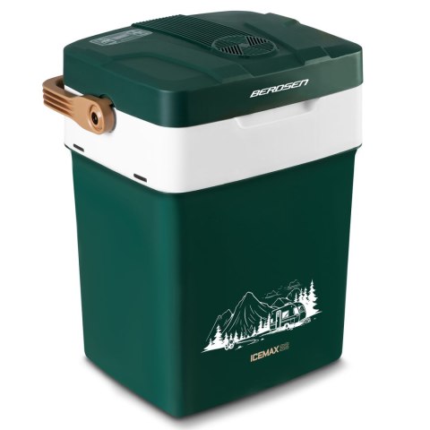 Lodówka turystyczna Berdsen Icemax 32 litry tryb ECO - zielona Lodówka turystyczna Berdsen Icemax 32 litry tryb ECO - zielona
