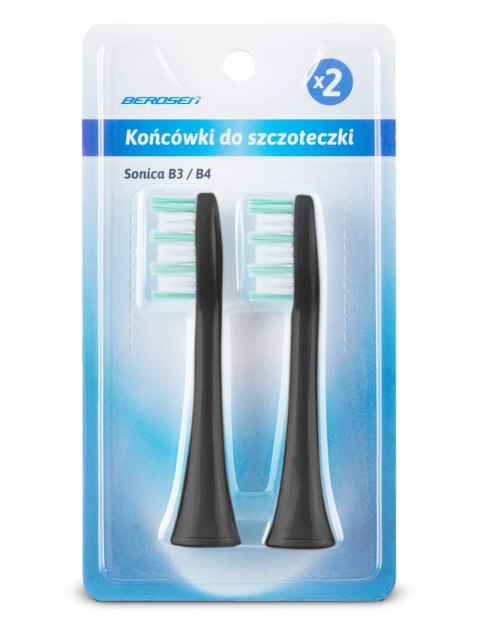 Końcówki do szczoteczki sonicznej Berdsen B3 2 szt. Końcówki do szczoteczki sonicznej Berdsen B3 2 szt.