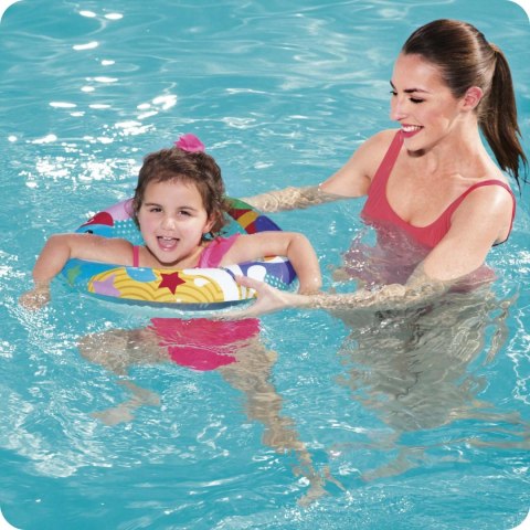 Koło plażowe do pływania Morskie Przygody dla dzieci Bestway 36113 delfin