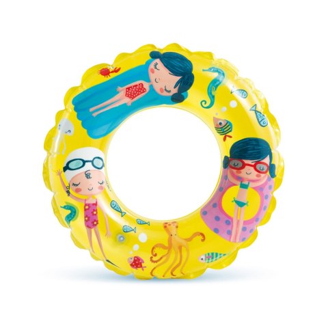 Kółko do pływania średnica 61 cm INTEX 59242 biały Kółko do pływania średnica 61 cm INTEX 59242 biały