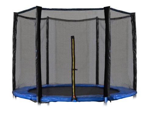 Zewnętrzna siatka do trampoliny 244-250cm 8FT/6 słupków Zewnętrzna siatka do trampoliny 244-250cm 8FT/6 słupków