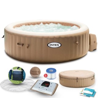 Nadmuchiwane jacuzzi hydromasaż 4 os. 196x71 cm akcesoria premium INTEX 28426
