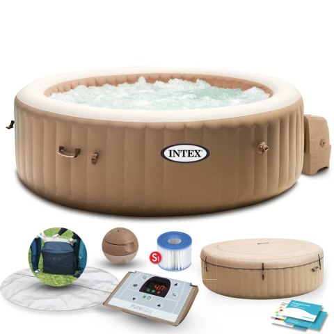 Nadmuchiwane jacuzzi hydromasaż 4 os. 196x71 cm akcesoria premium INTEX 28426
