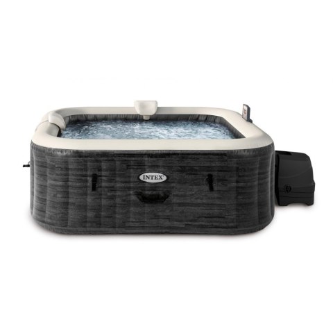 Nadmuchiwane jacuzzi kwadratowe hydromasaż 6 os. 196x71 cm akcesoria premium INTEX 28452