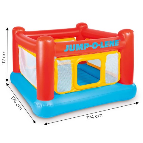 Trampolina dmuchana Zamek 174x174x112 cm INTEX 48260 Trampolina dmuchana Zamek 174x174x112 cm INTEX 48260