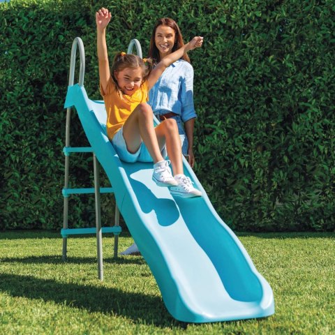 Zjeżdżalnia dla dzieci ogrodowa ślizg 183 cm stal tworzywo INTEX 44106 INTEX