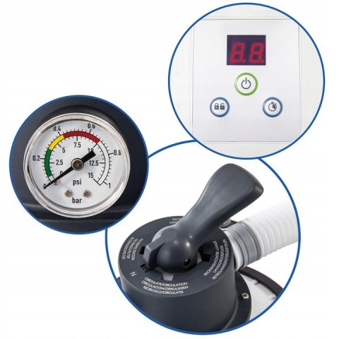 Pompa filtrująca piaskowa do basenu 3500 L/h INTEX 26642 Pompa filtrująca piaskowa do basenu 3500 L/h INTEX 26642
