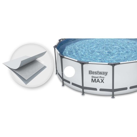 Basen ogrodowy stelażowy 366 x 76 cm 9w1 Bestway 56416 Basen ogrodowy stelażowy 366 x 76 cm 9w1 Bestway 56416