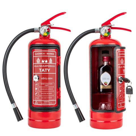 Gaśnica Mini Barek - Prezent dla Taty - Dzień Ojca