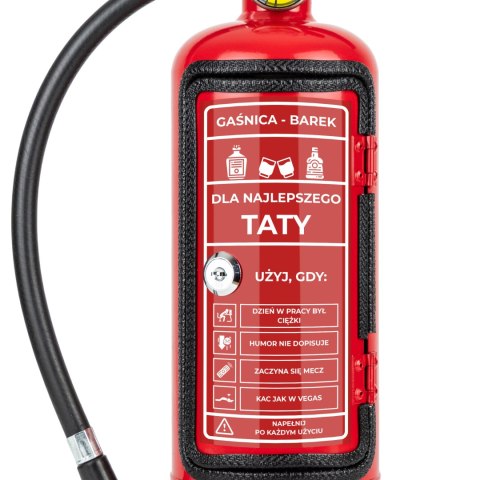 Gaśnica Mini Barek - Prezent dla Taty - Dzień Ojca