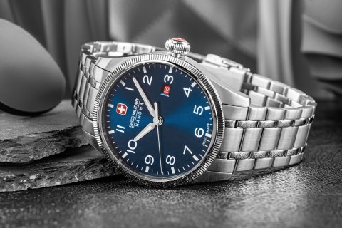 Zegarek Męski SWISS MILITARY HANOWA Thunderbolt SMWGH0000802 + BOX Zegarek Męski SWISS MILITARY HANOWA Thunderbolt SMWGH0000802 + BOX