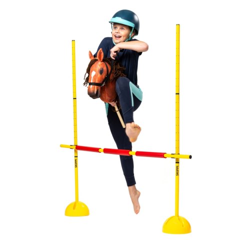 Zestaw Skippi - Hobby Horse Bursztyn i przeszkoda do skakania 135 cm Zestaw Skippi - Hobby Horse Bursztyn i przeszkoda do skakania 135 cm