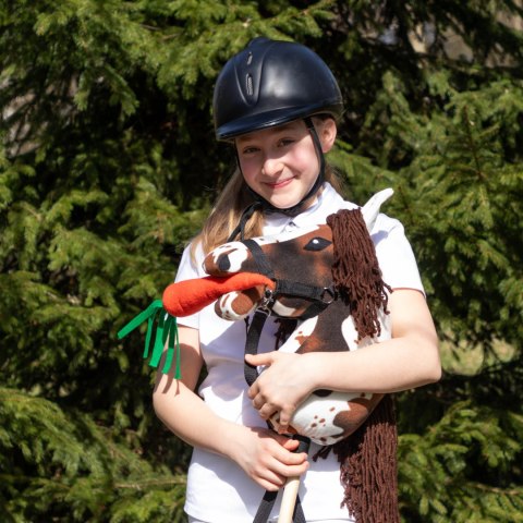 Zestaw Skippi - Hobby Horse Gniado - srokaty i przeszkoda do skakania 135 cm Zestaw Skippi - Hobby Horse Gniado - srokaty i przeszkoda do skakania 135 cm