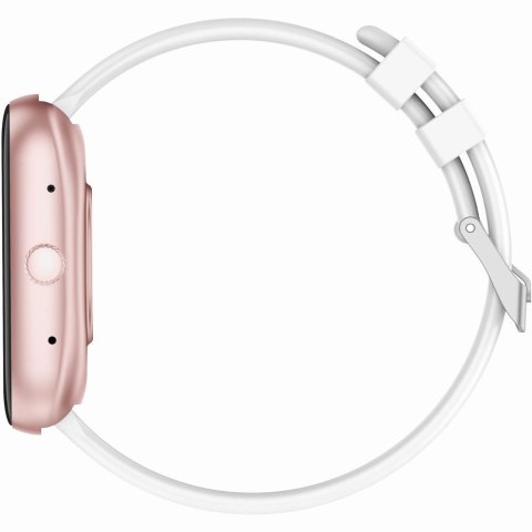 Smartwatch Damski GRAVITY GT18-2 Różowy Pasek Silikonowy + Biały Pasek Smartwatch Damski GRAVITY GT18-2 Różowy Pasek Silikonowy + Biały Pasek