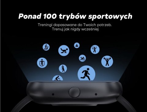Smartwatch Damski GRAVITY GT18-2 Różowy Pasek Silikonowy + Biały Pasek Smartwatch Damski GRAVITY GT18-2 Różowy Pasek Silikonowy + Biały Pasek